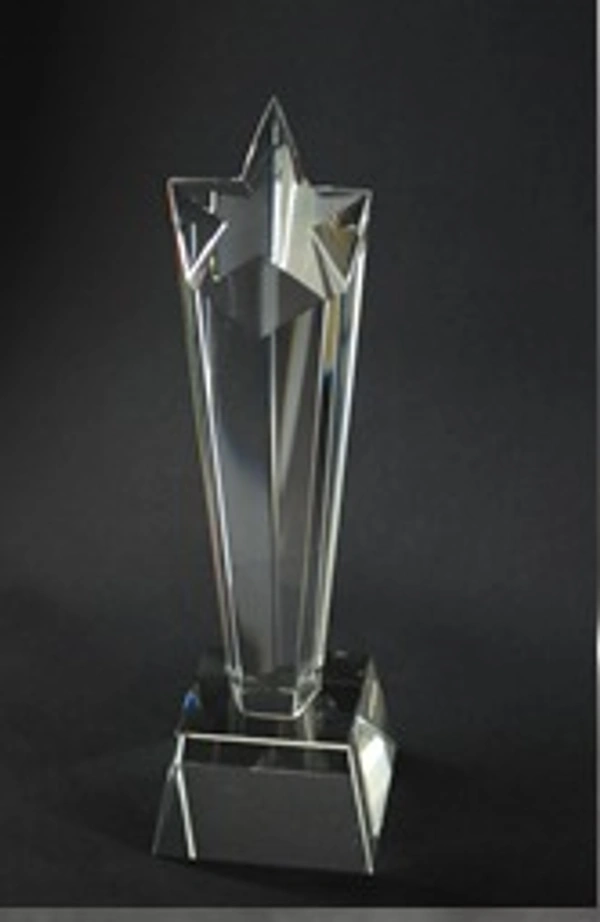 Star Crystal Awards and Trophies - 8 / 9 Inches, Bangalore 24 hrs up to 72 hours / Other Cities 4 to 7 days.